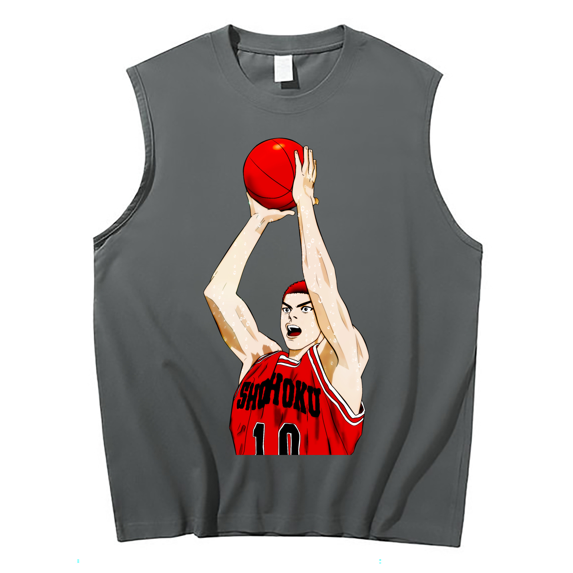 （画像用） SLAM DUNK／スラムダンク コットン100％タンクトップ（フロントプリント）